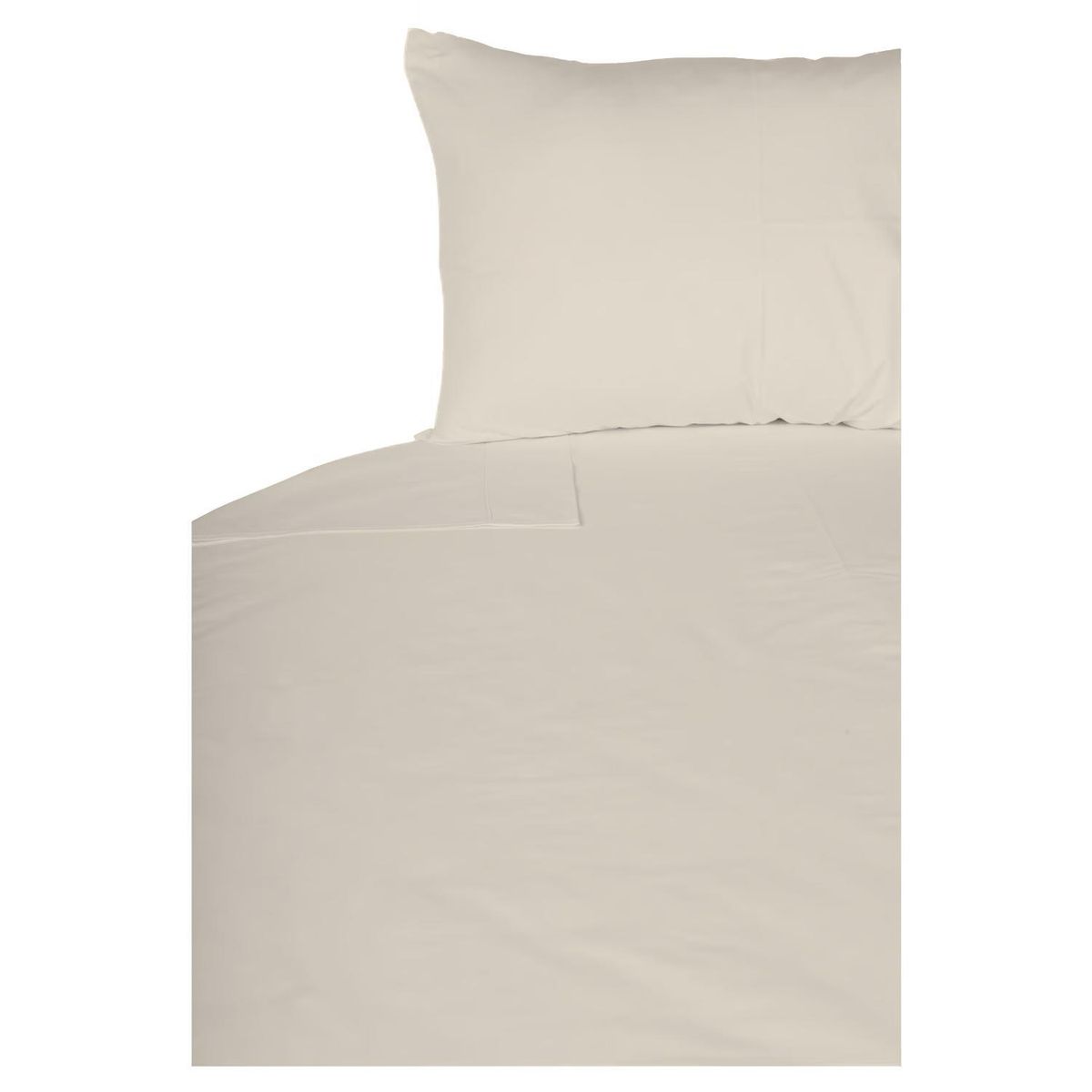 JUST HOME COLLECTION - Sábana 144 Hilos 2 Plazas Beige