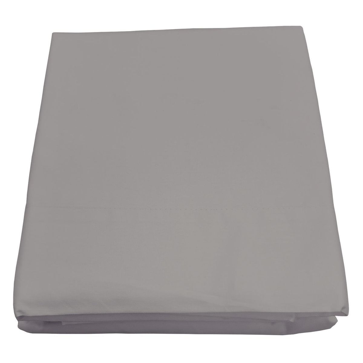 JUST HOME COLLECTION - Sábana 220 Hilos King Plomo