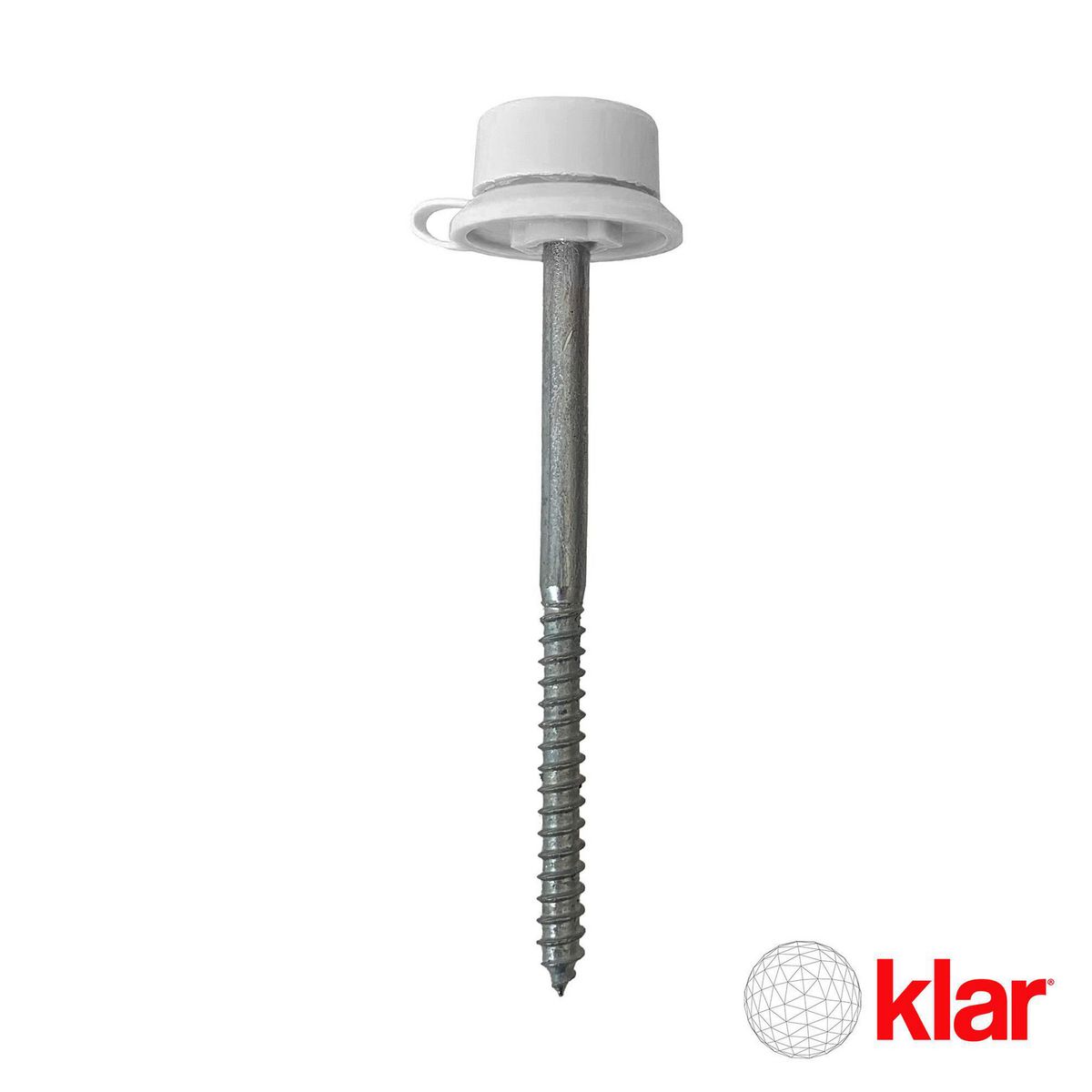 KLAR - Kit de Fijación Klar para Madera Blanco