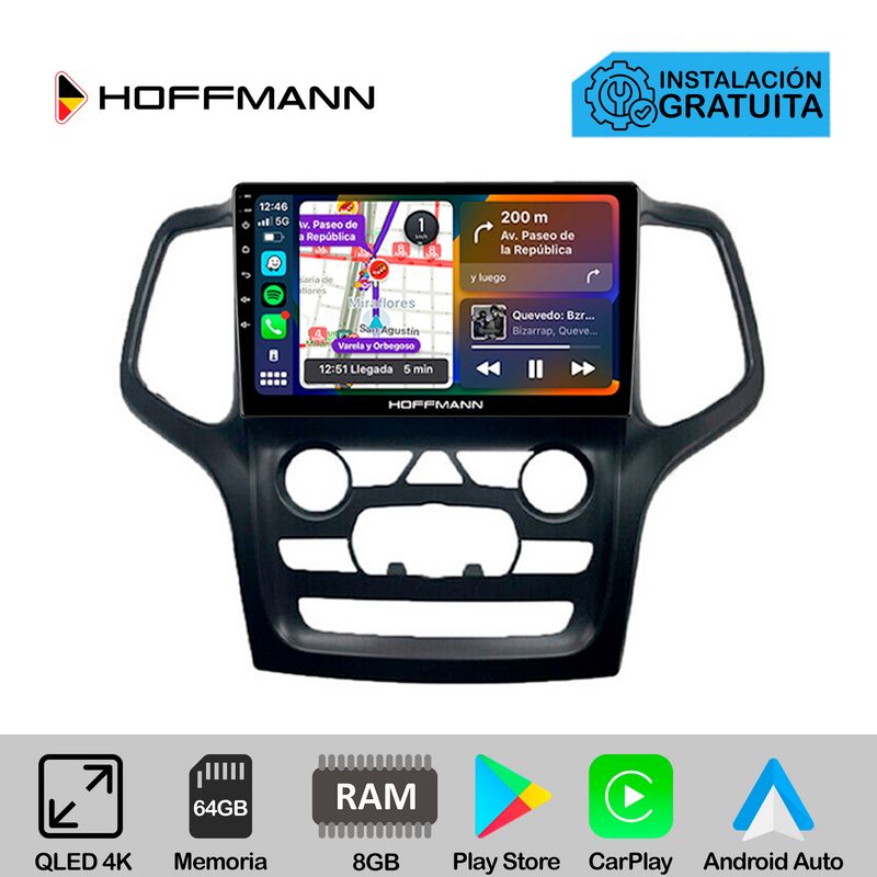 HOFFMANN - Autoradio Hoffmann CarPlay & Android Jeep Grand Cherokee Laredo 2014 -2021