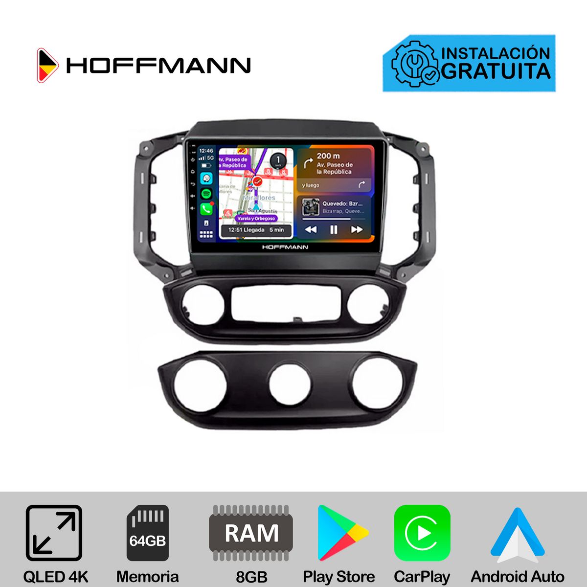 HOFFMANN - Autoradio Hoffmann CarPlay & Android Chevrolet Colorado | Blazer 2014 - 2021