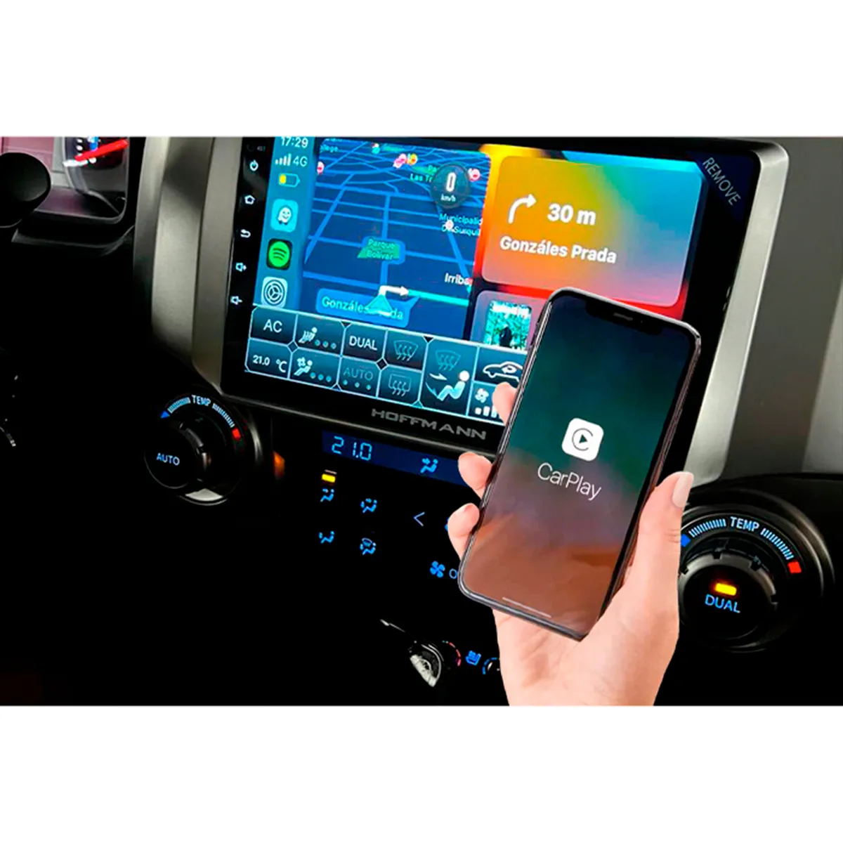 HOFFMANN - Autoradio Hoffmann CarPlay & Android Toyota Corolla 2013 - 2016