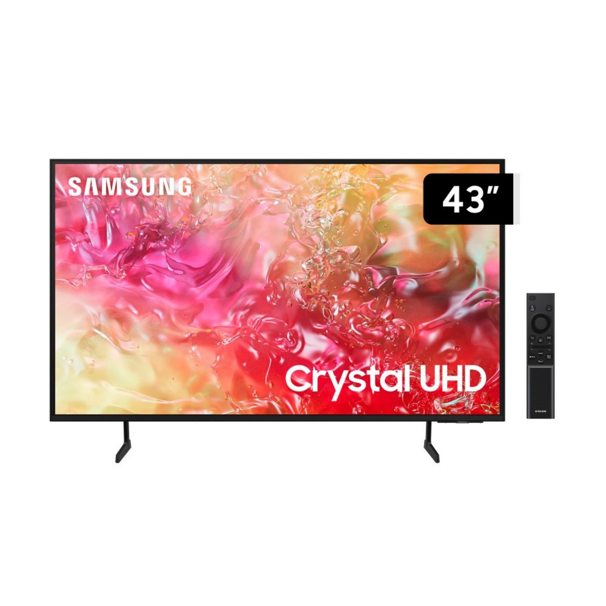 SAMSUNG - Televisor Smart TV Samsung 43" Crystal Ultra HD 4K UN43DU7000GXPE
