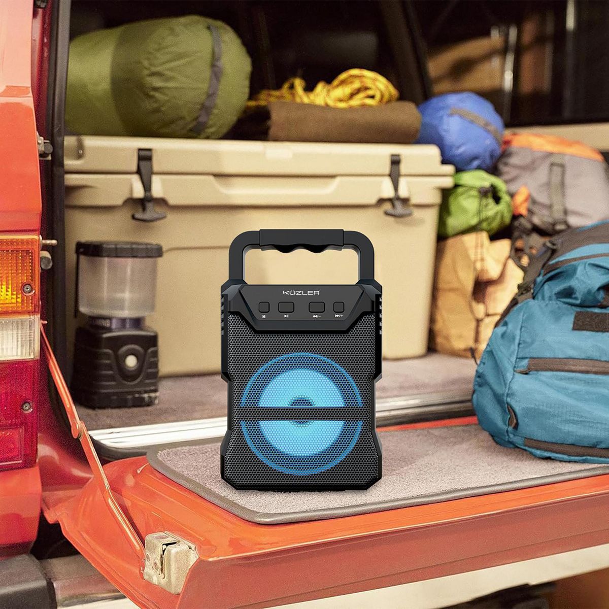 KUZLER - Parlante Portátil Karaoke Derk-101 100W