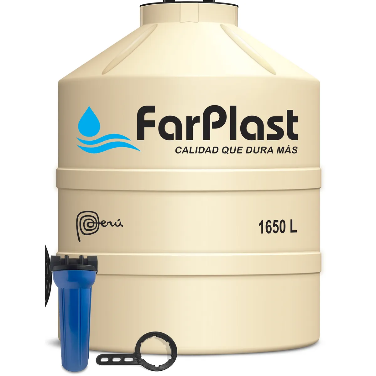 FAS - Tanque de agua Arena FARPLAST 1650 L