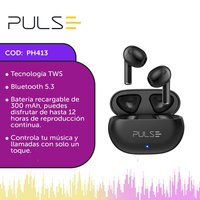 Audifono BT TWS pulse buds