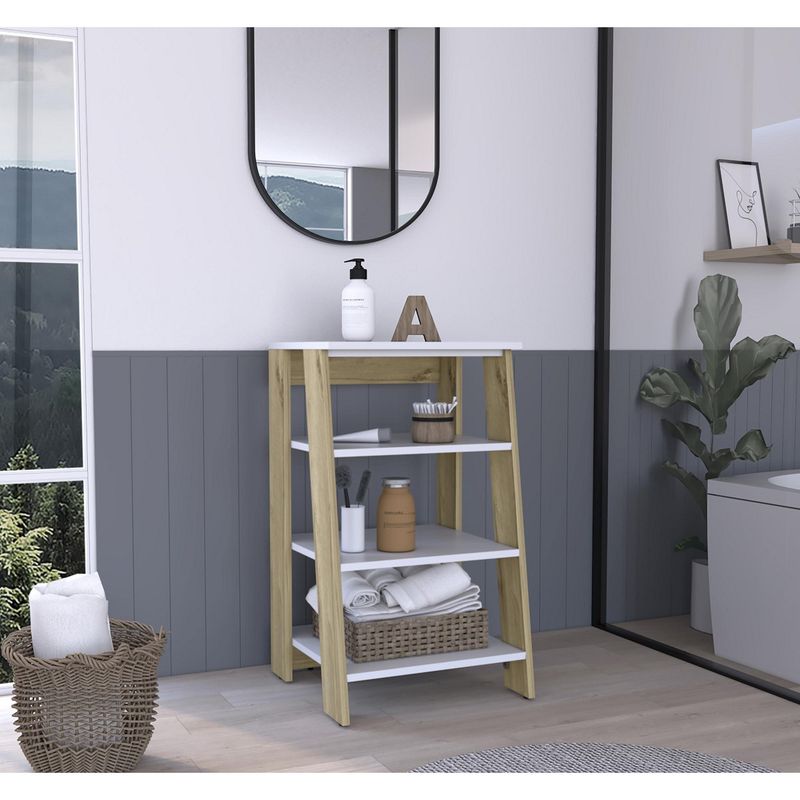 TUHOME - Mueble de baño Bath bicolor -BL/DU