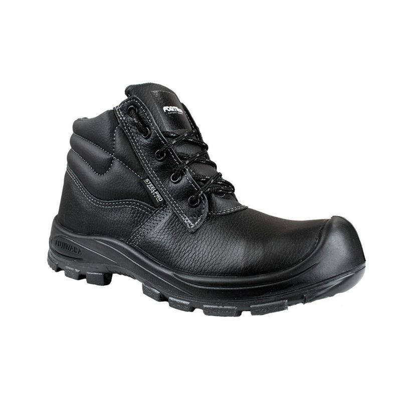  - Zapatos de Seguridad Punta de Acero Unisex Fortemax T 38