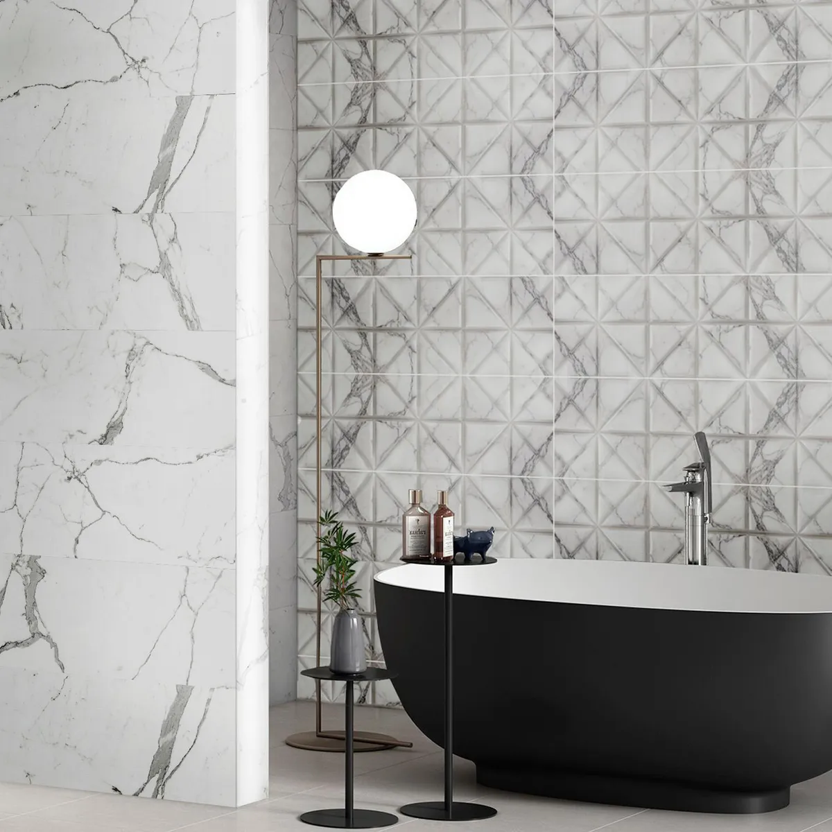 RAK - Ceramica Blanco Marmol 30x90cm 1.89m2 Classic vein