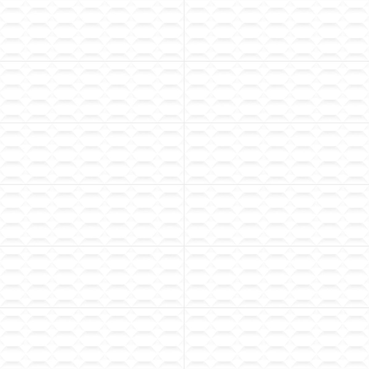 KLIPEN - Cerámica Blanco Decorado 30x90cm 1.08 m2 Polar