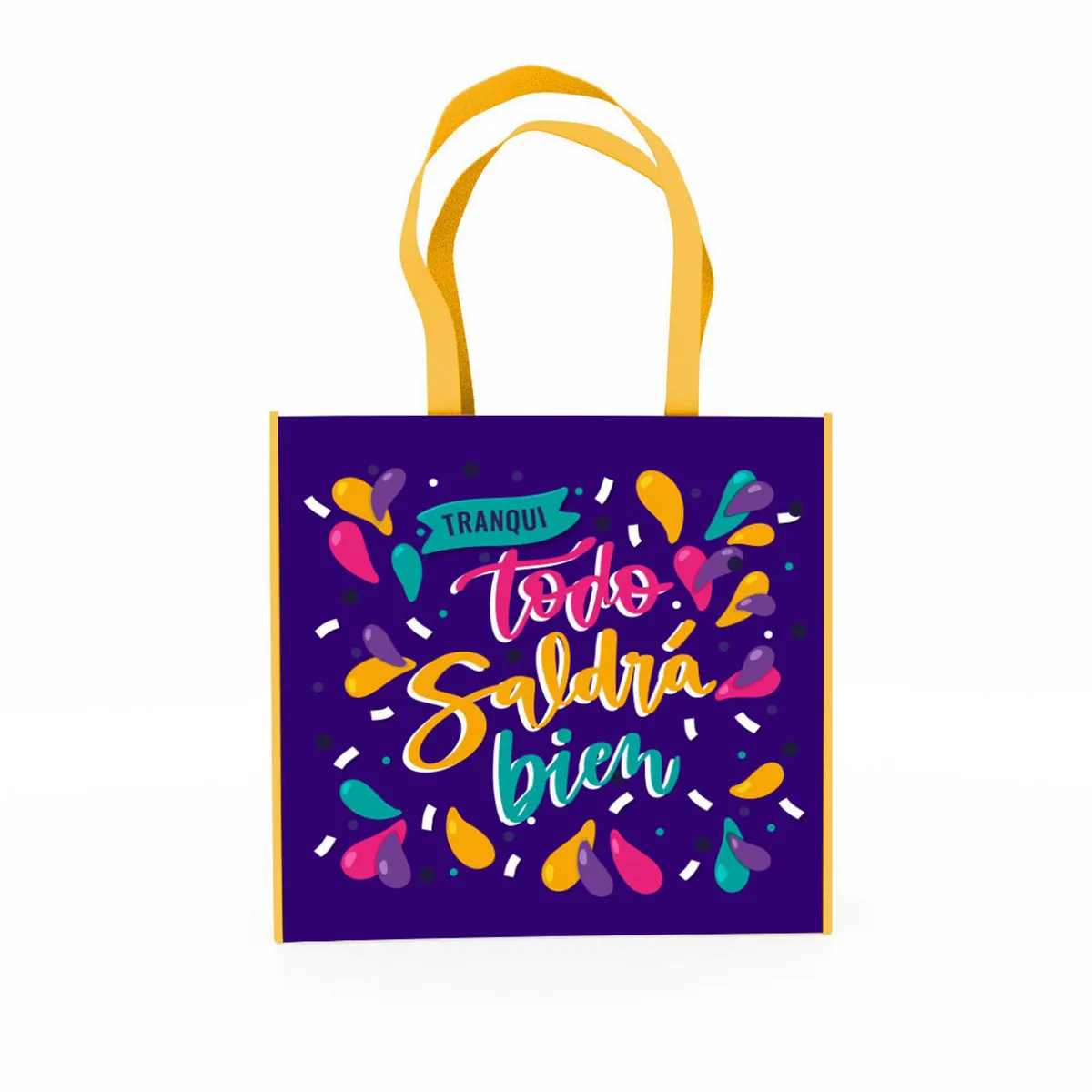 UNIBAG - Bolsa Reutilizable Laminada Todo Bien