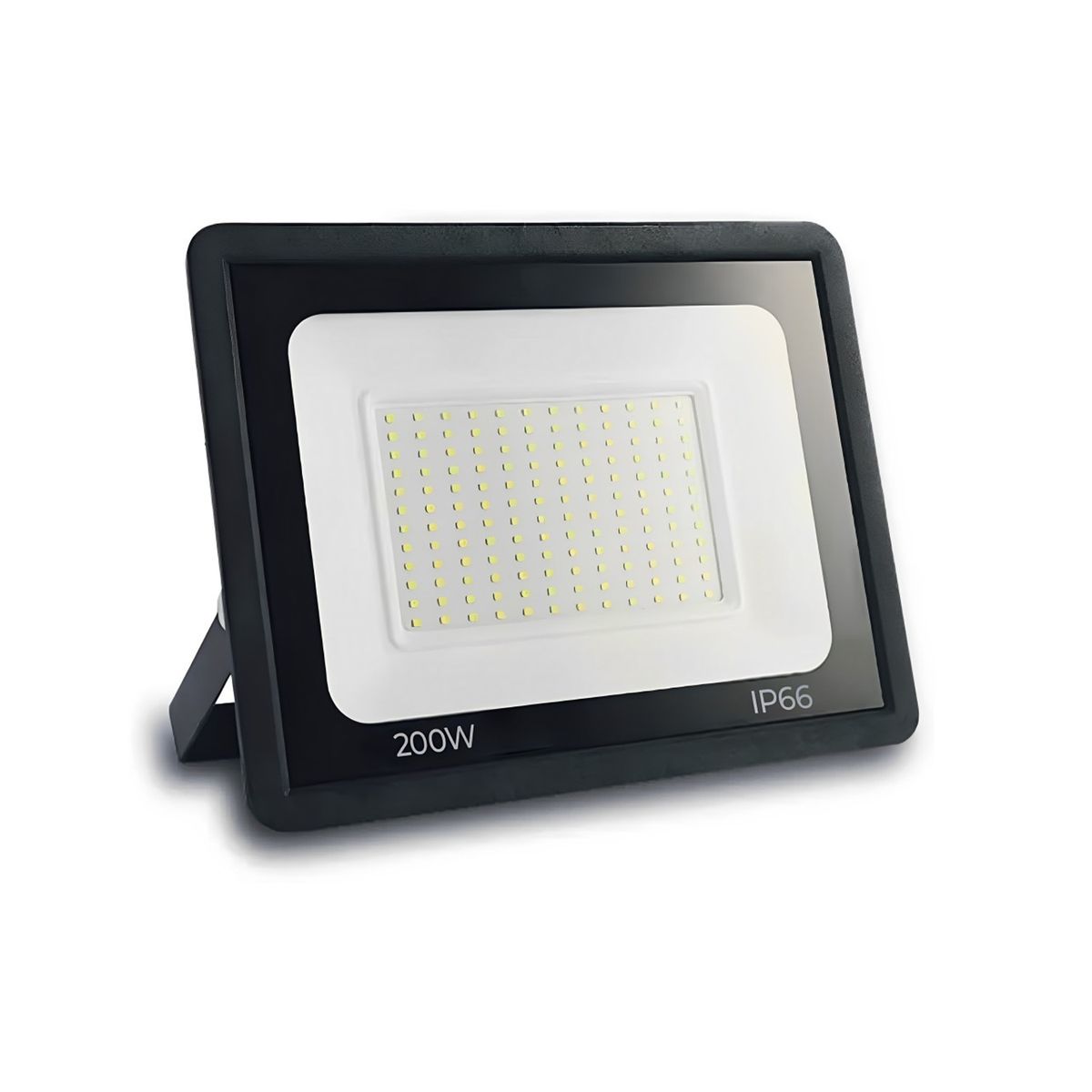 ILUMA - Reflector Slim Negro 200W
