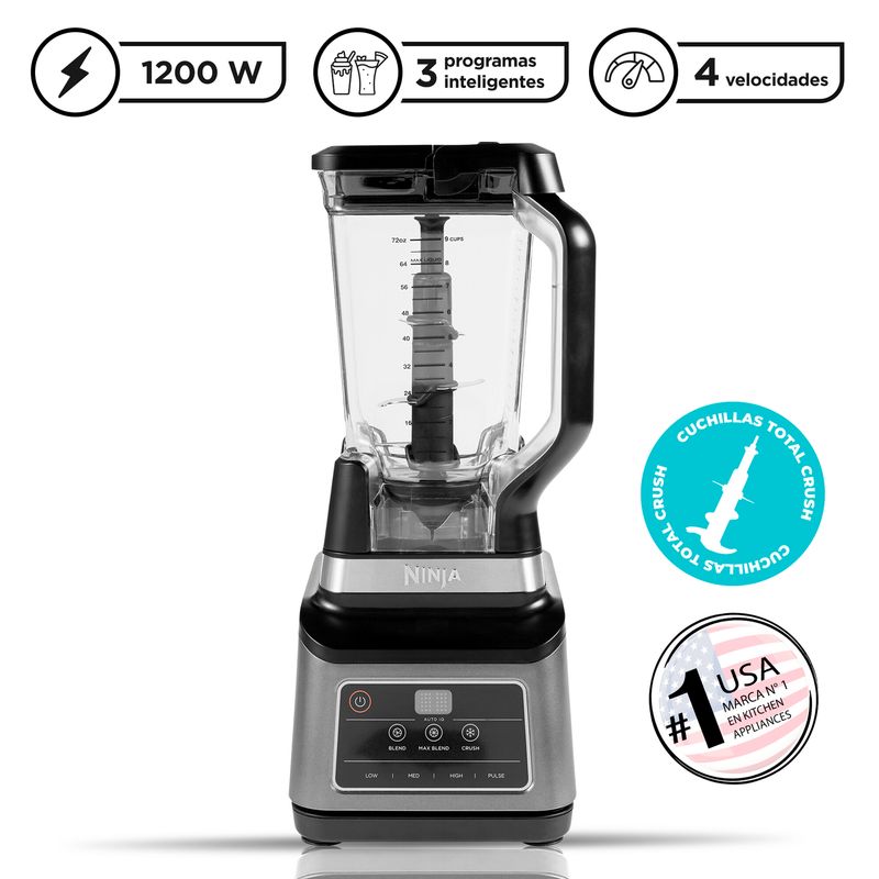 NINJA - Licuadora Profesional Ninja 2.1L 1200W BN750EU