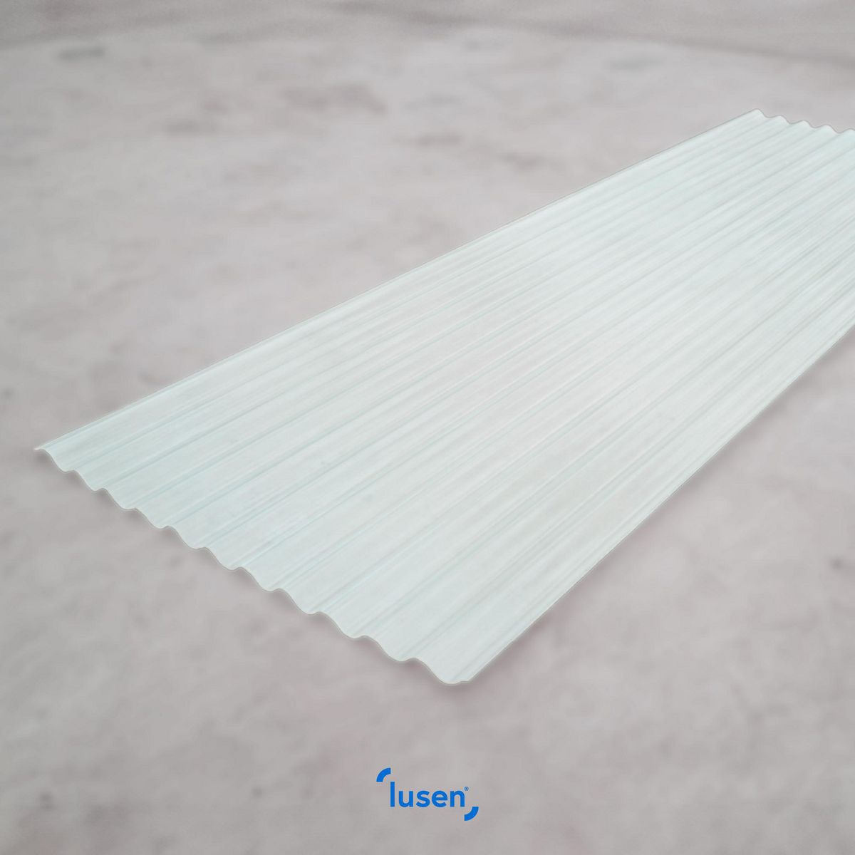  - Fibra de vidrio Traslucidas Textura 80 x 305 x 1.50 Horn & Lusen