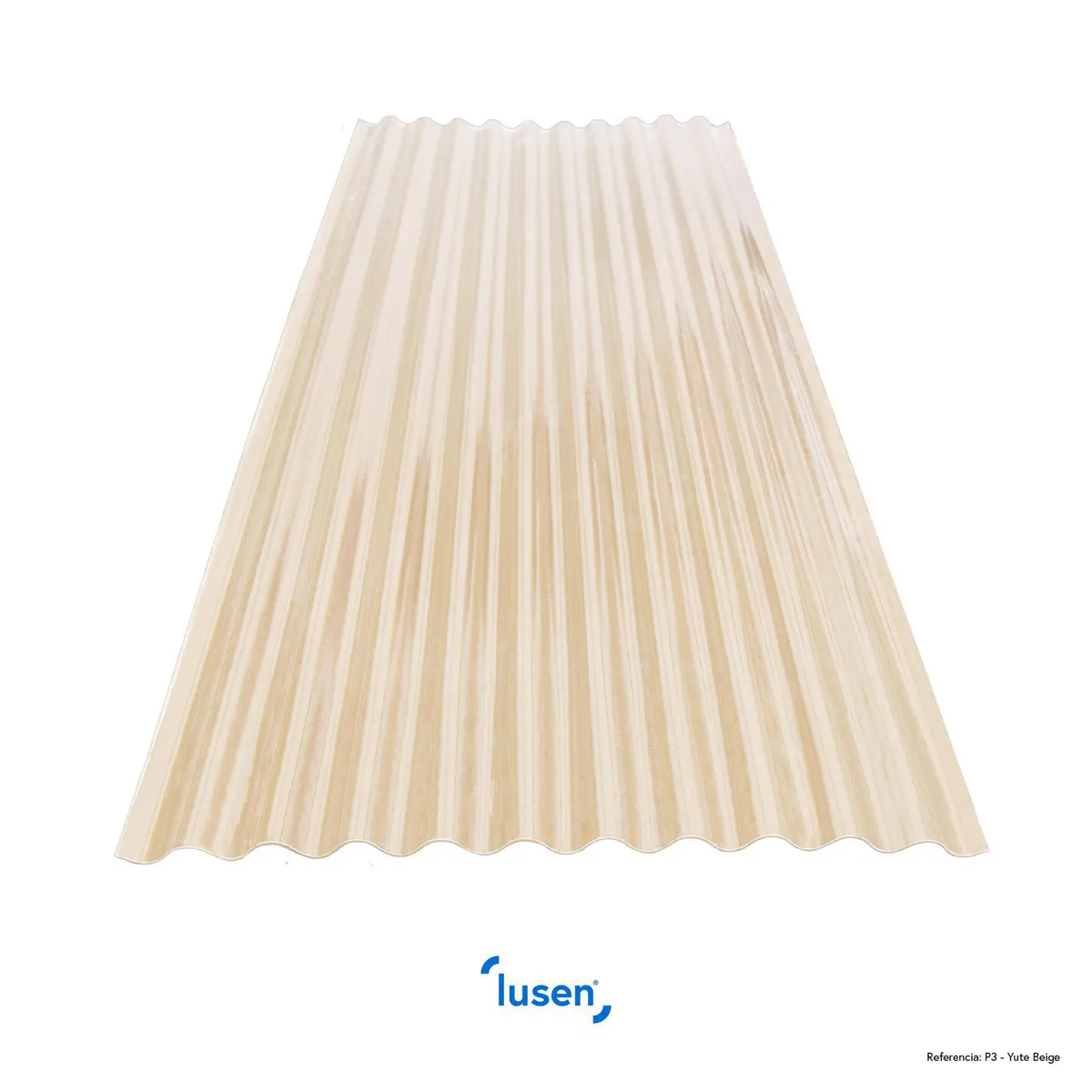  - Fibra de vidrio Traslucidas Textura 80 x 305 x 1.50 Horn & Lusen