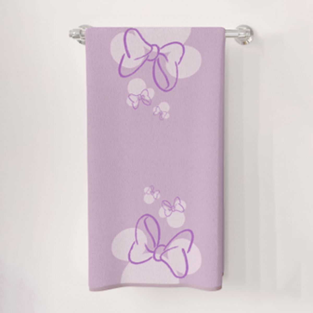 DISNEY - Set 02 Toallas de Mano Mickey y Minnie Azul/Rosado