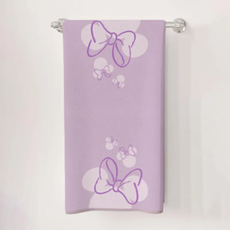 DISNEY - Set 02 Toallas de Mano Mickey y Minnie Azul/Rosado