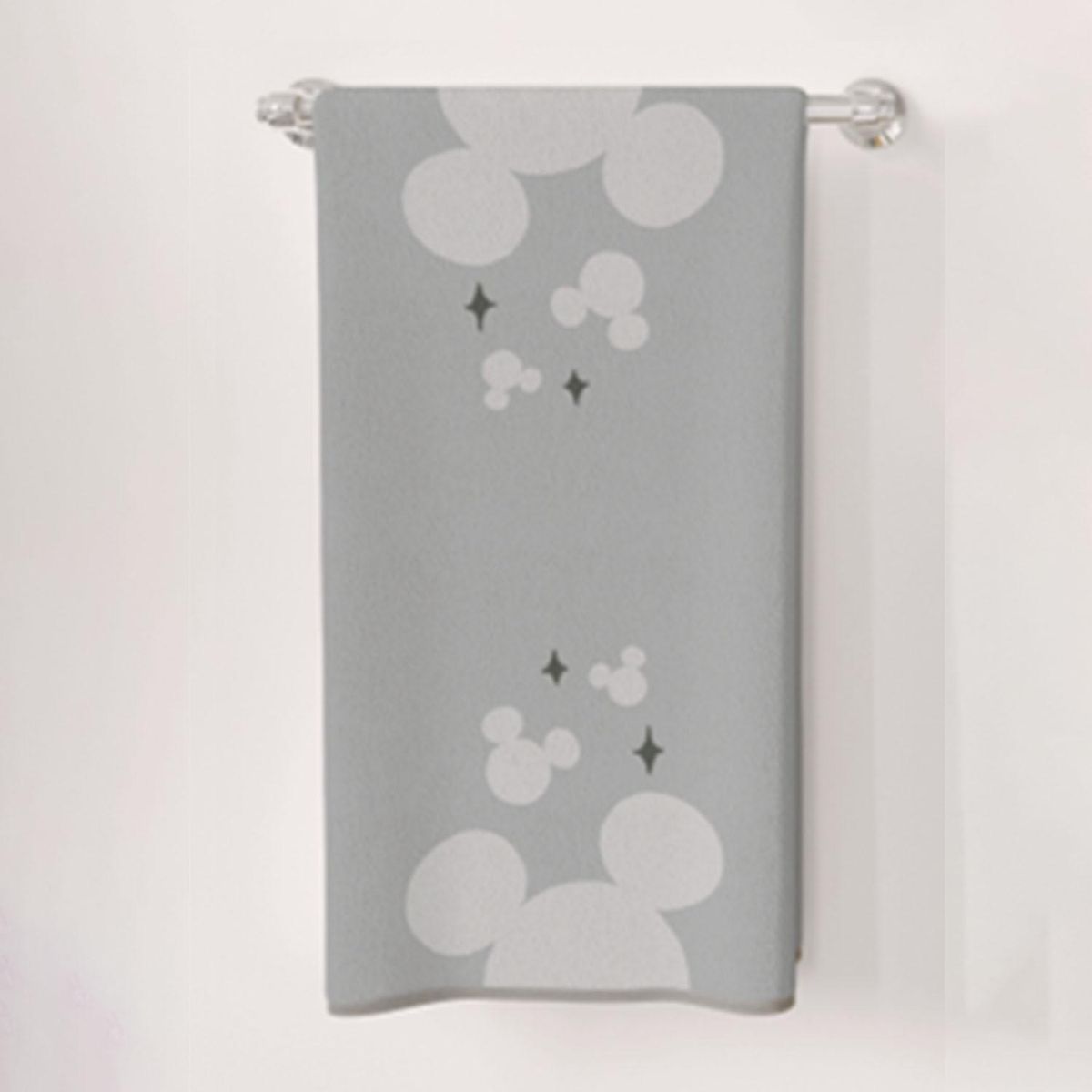 DISNEY - Set 02 Toallas de Mano Mickey y Minnie Azul/Rosado