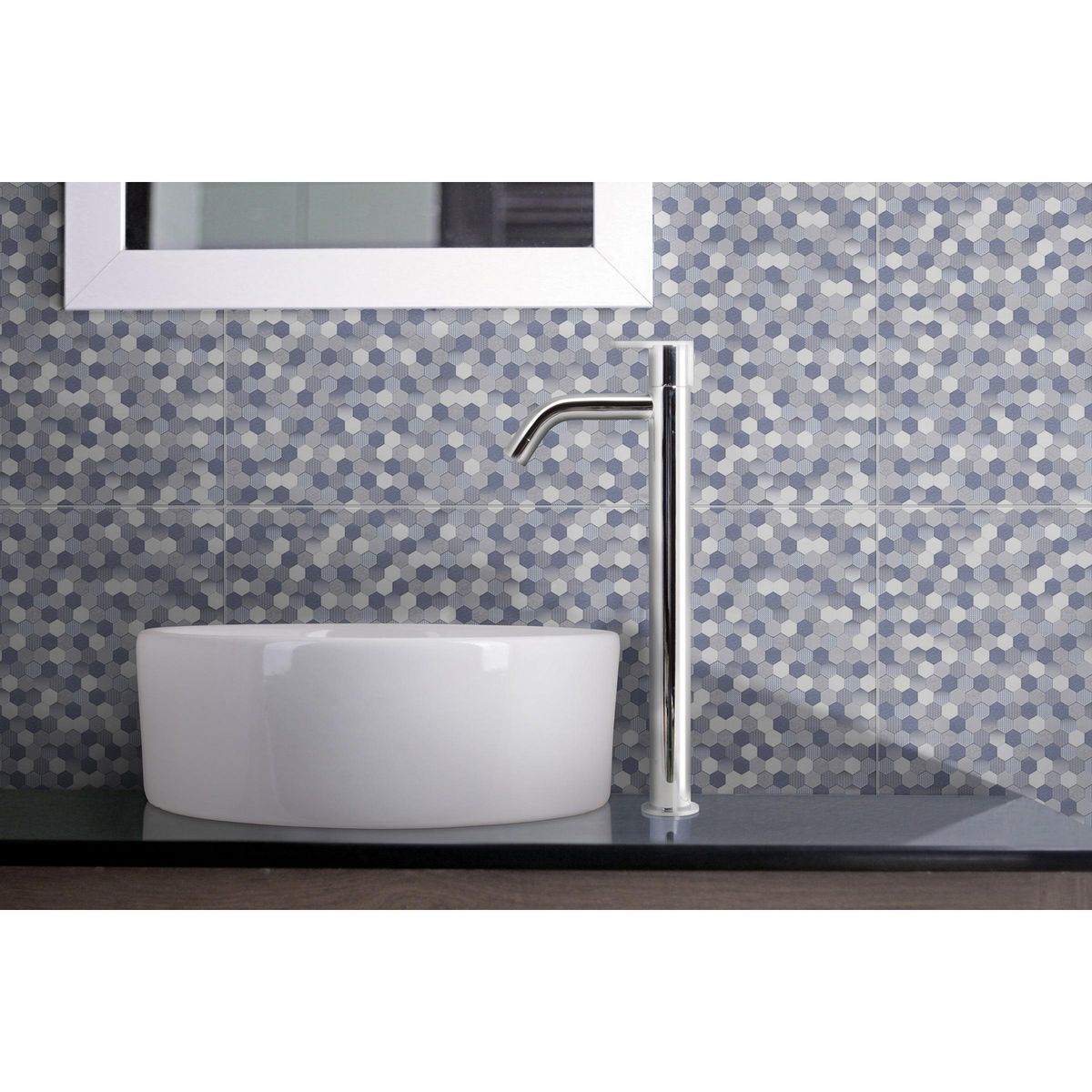 CELIMA - Cerámica Azul Decorado 30x60cm 1.80 m2 Venice New