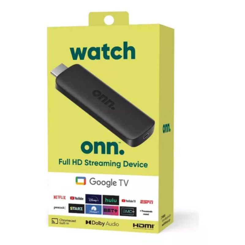 GOOGLE - Convertidor a Smart TV Onn Google TV Full HD