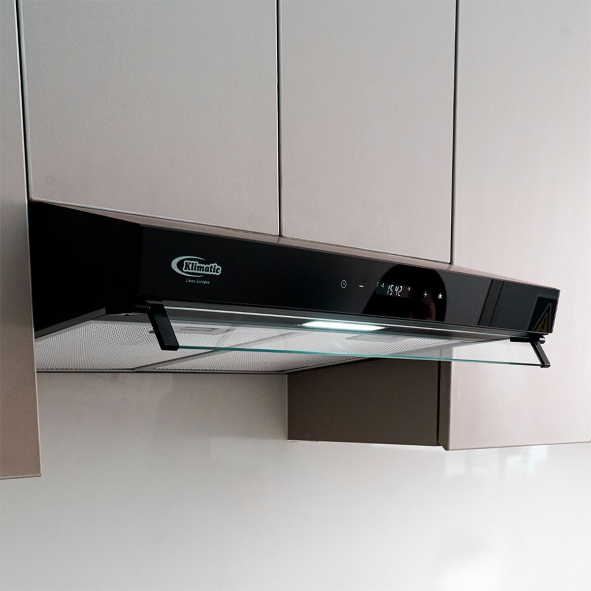 KLIMATIC - Combo Cocina A Gas 4 Hornillas Vita Pro + Campana Extractora Amsterdam Klimatic