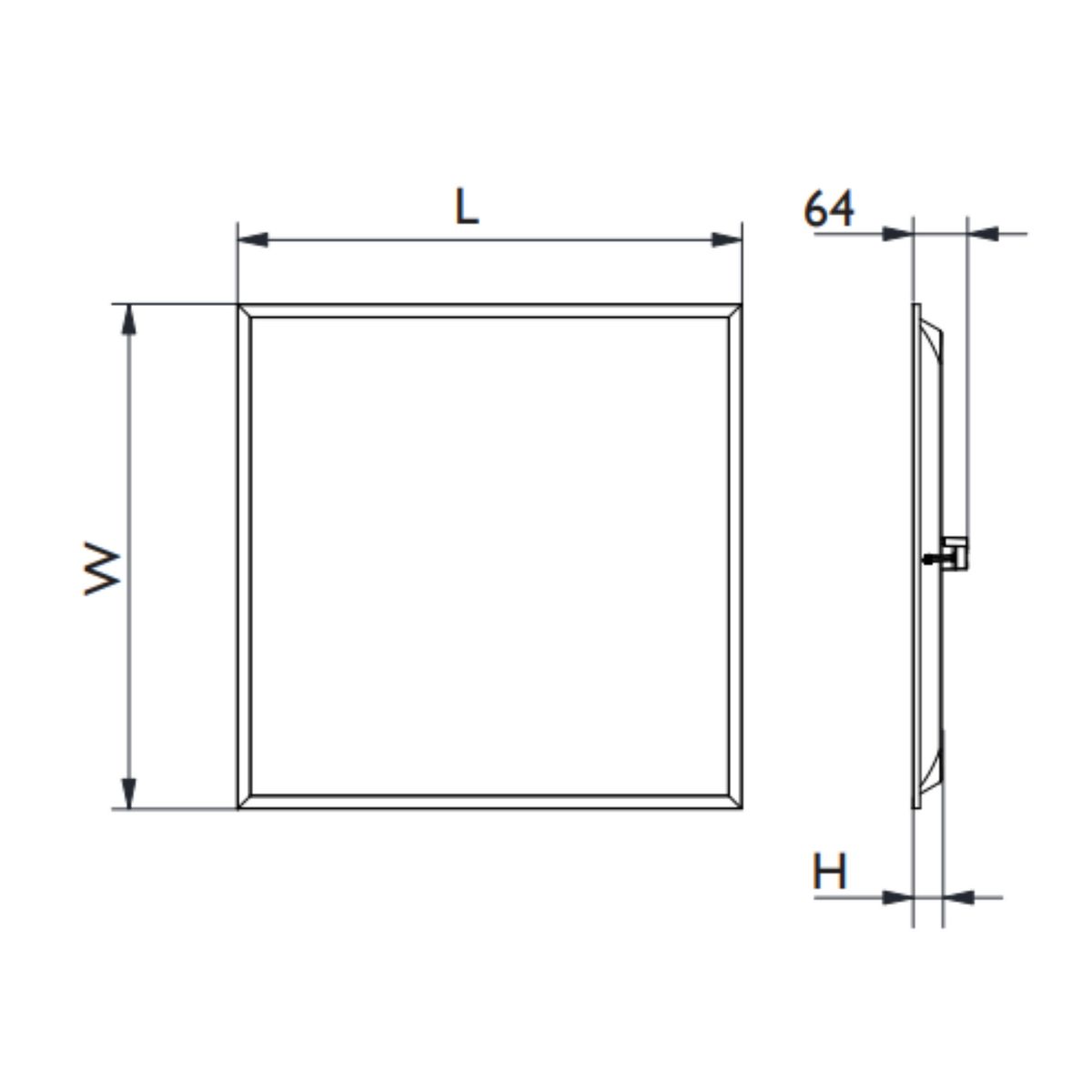 PHILIPS - Panel LED 121x30cm LF