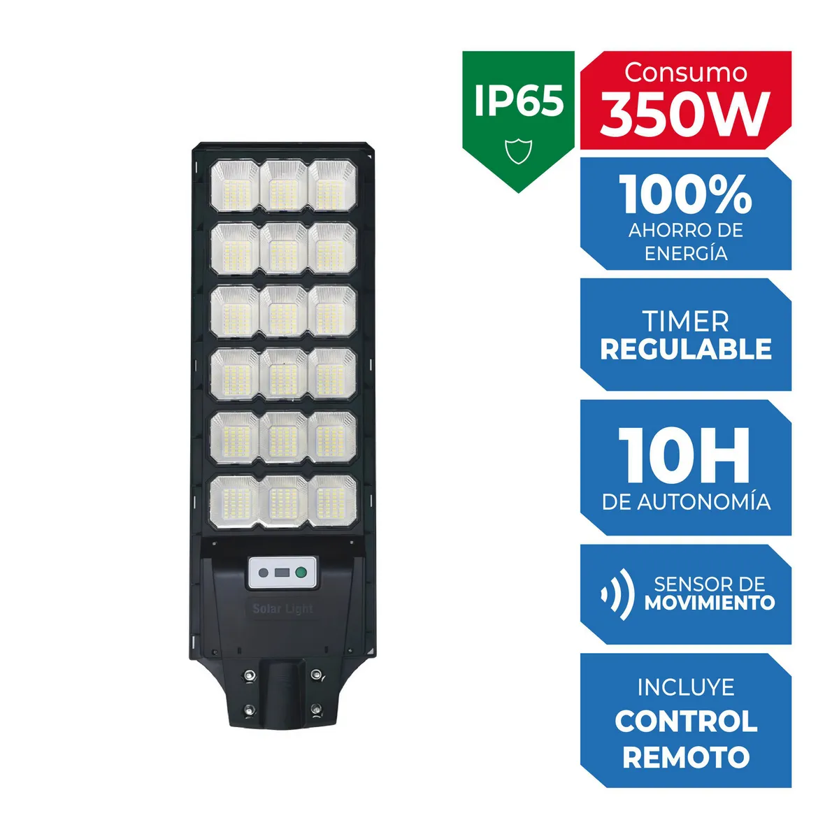  - Alumbrado Publico Panel Solar Sense 350W