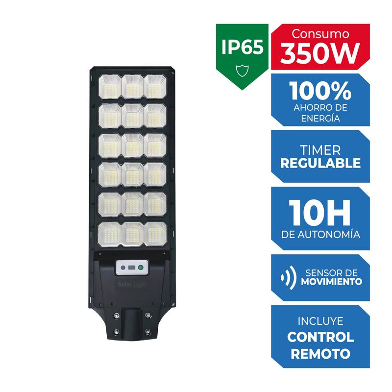  - Alumbrado Publico Panel Solar Sense 350W