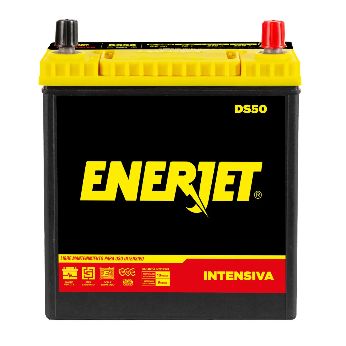 BATERIAS ENERJET - Batería para Auto Enerjet DS50 N9