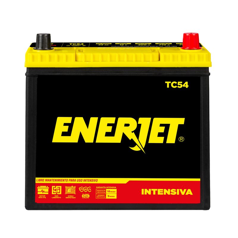 BATERIAS ENERJET - Batería para Auto TC54 N9