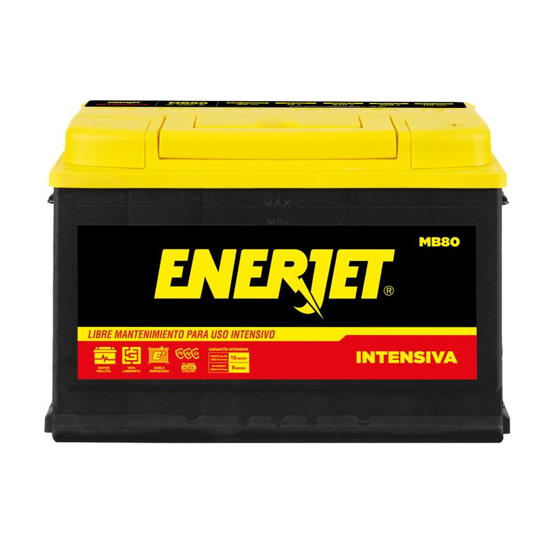 BATERIAS ENERJET - Batería para Auto MB80 N9