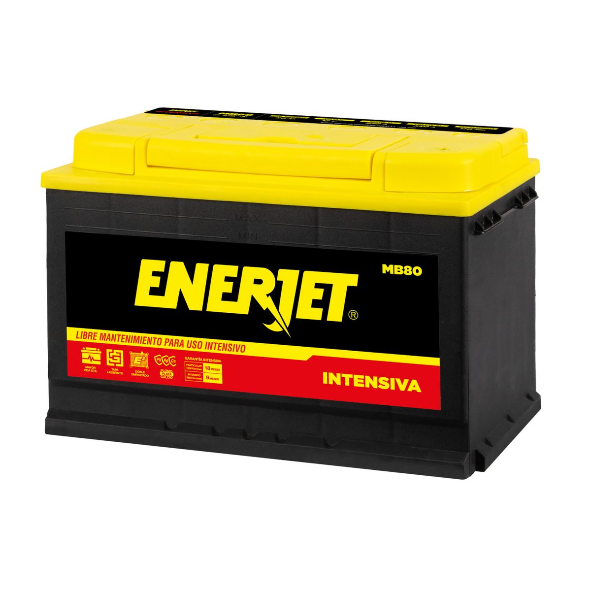 BATERIAS ENERJET - Batería para Auto Enerjet MB80 N9