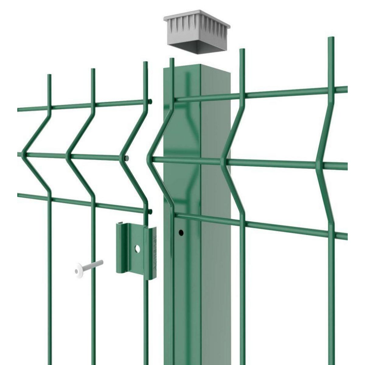PRODAC - Kit Fijaciones para Cercas Pro Eco Duplex