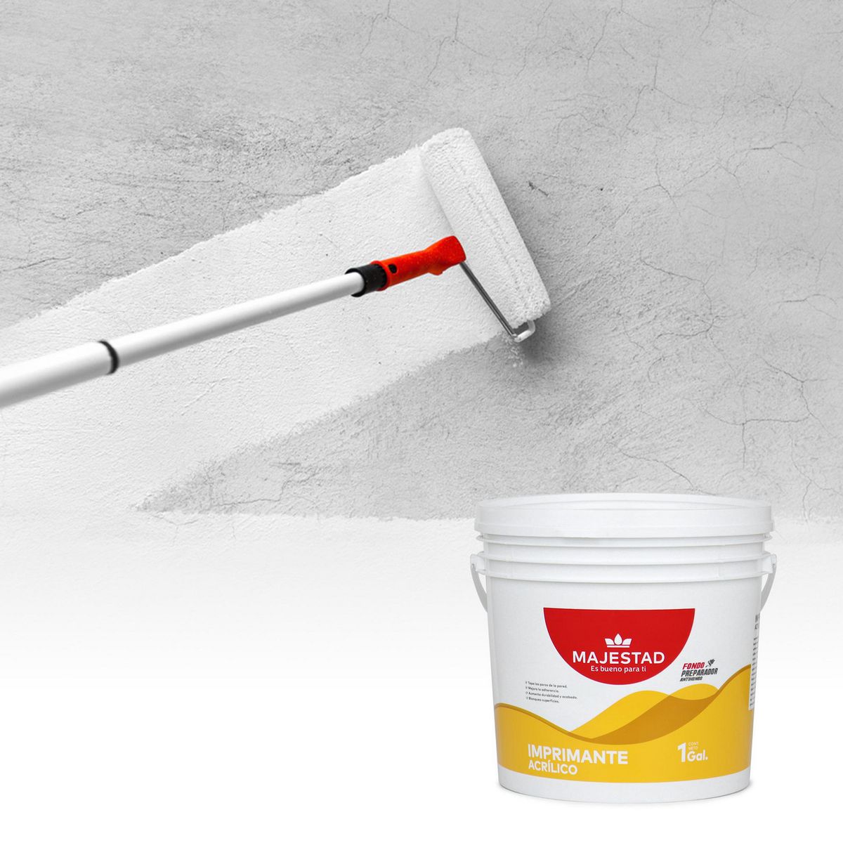 MAJESTAD - Imprimante Acrílico Majestad 1gl