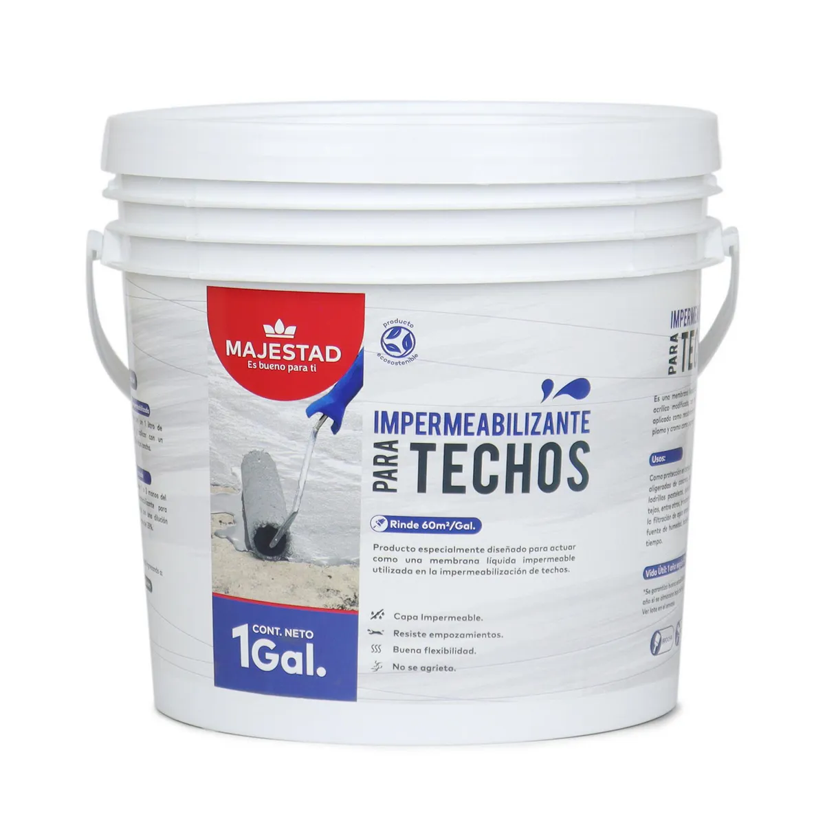 MAJESTAD - Impermeabilizante de Techo Majestad 1gl