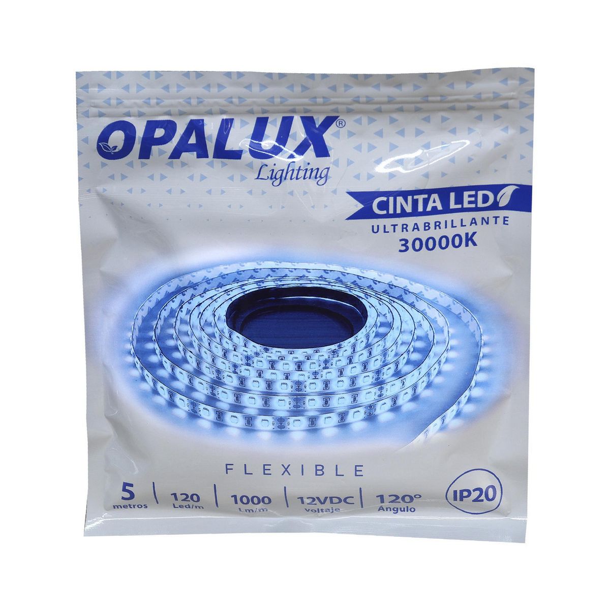 OPALUX - Tira LED 30000K 120 LED 5m