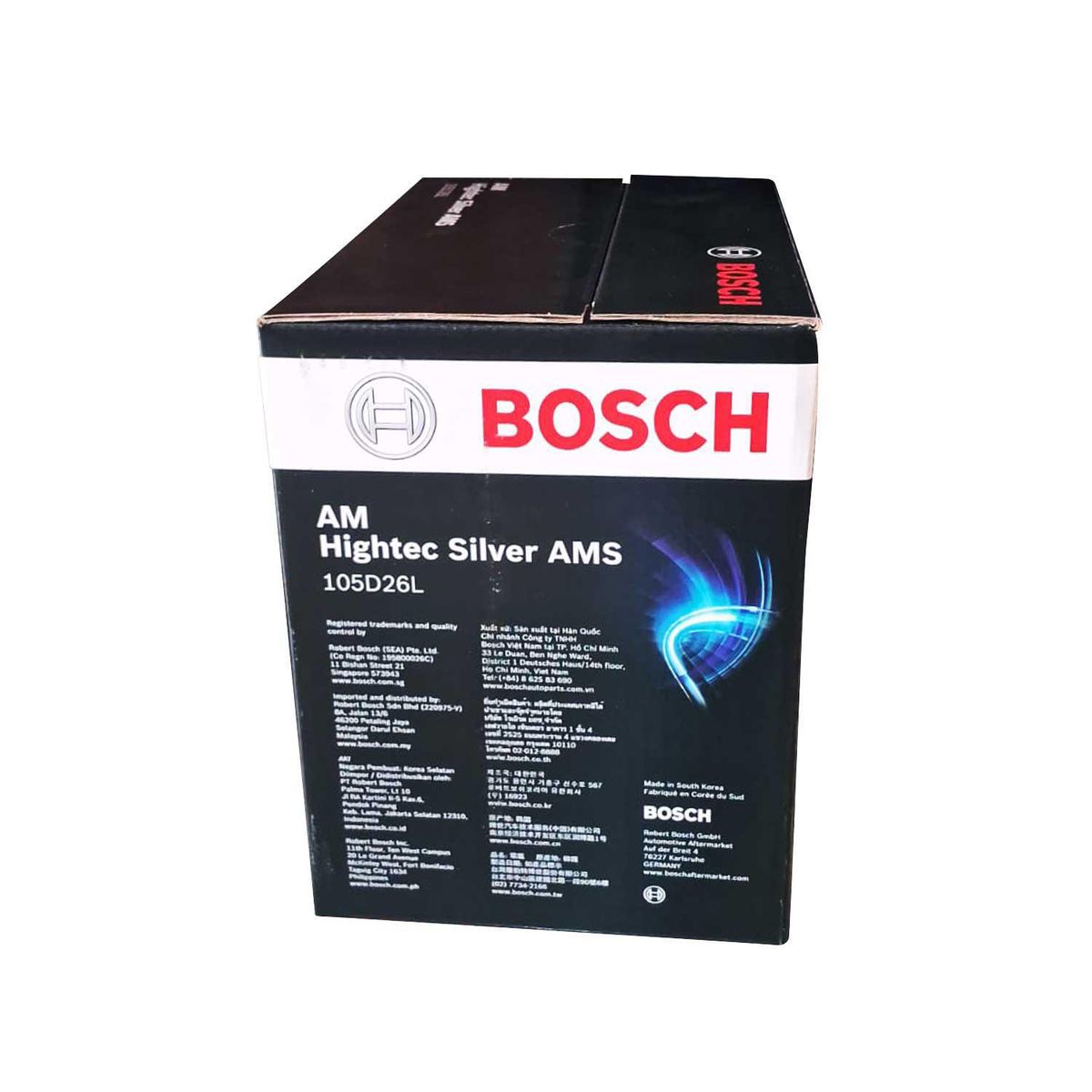 BOSCH - Batería para Auto Bosch AMS 105D26L (85AH/730A) (K1 80)