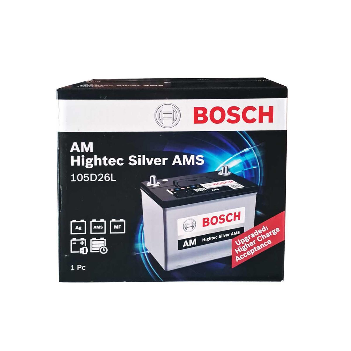 BOSCH - Batería para Auto Bosch AMS 105D26L (85AH/730A) (K1 80)