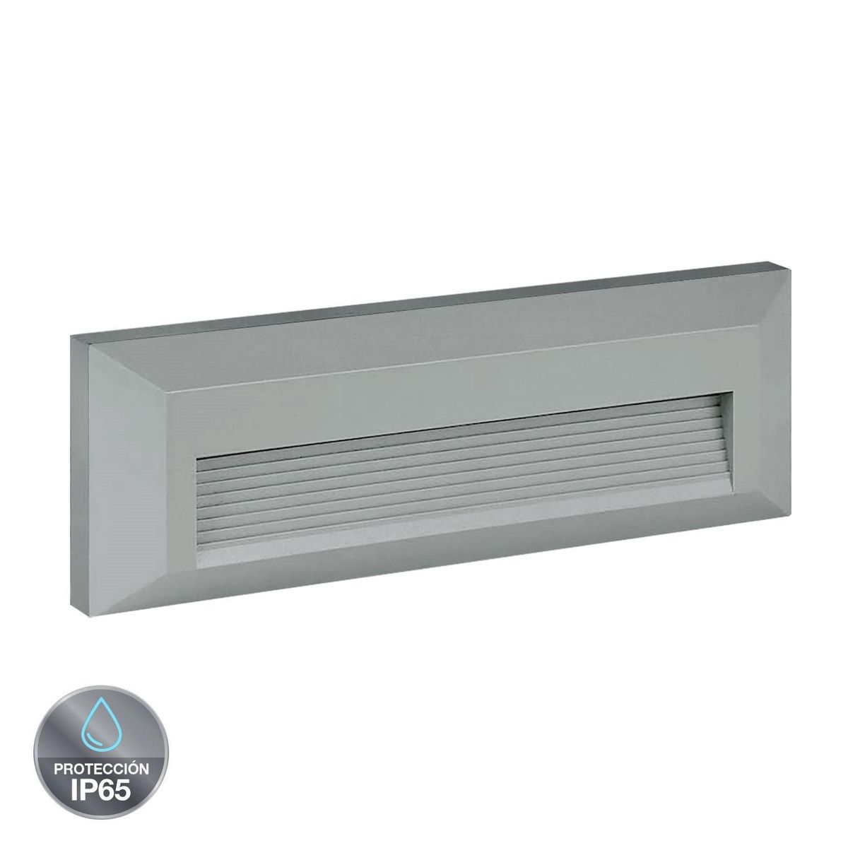 LIGHTECH - Luz Guía Pared 6W 3 Tono Gris IP65