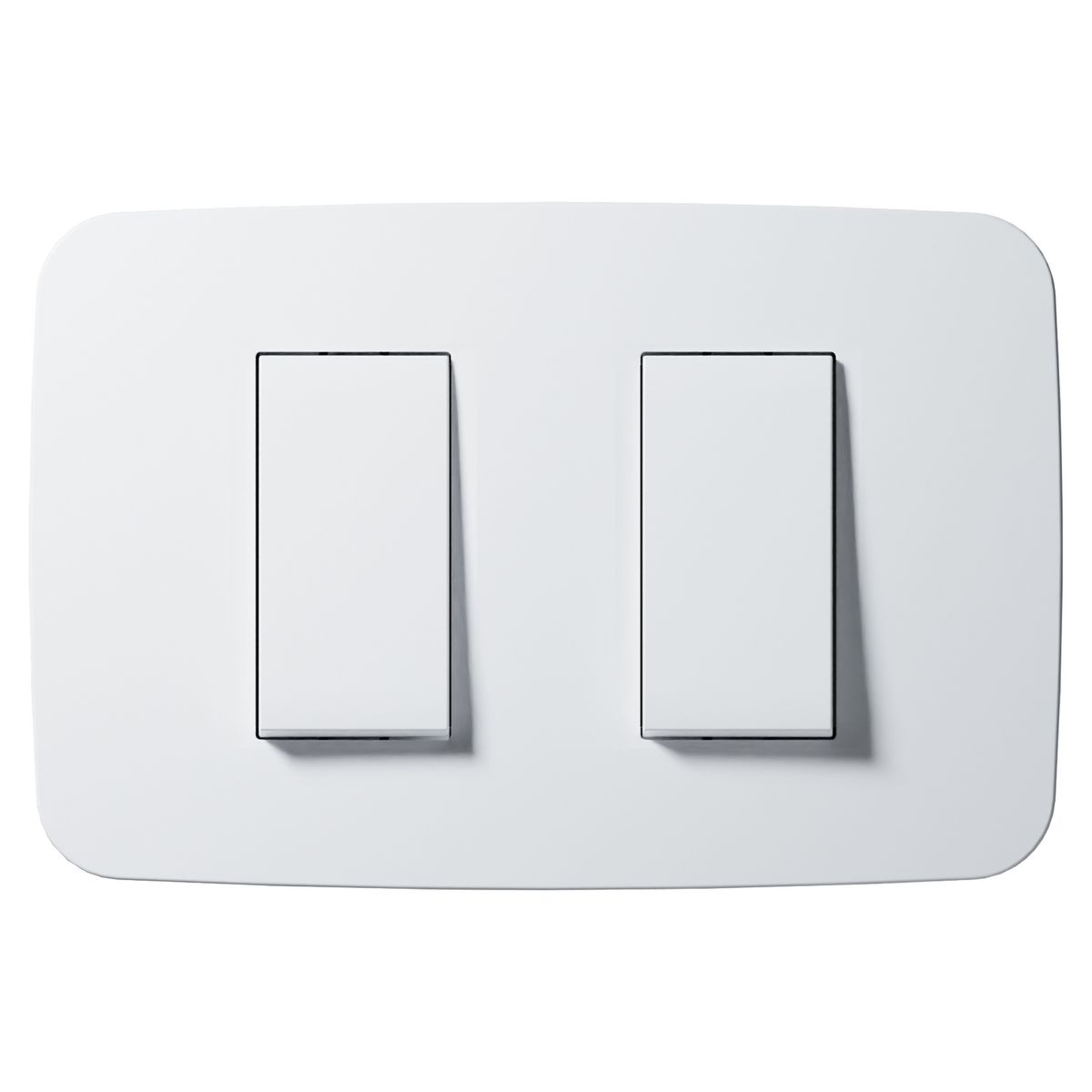 ABB - Interruptor Doble 1M+1M Blanco Origen Abb