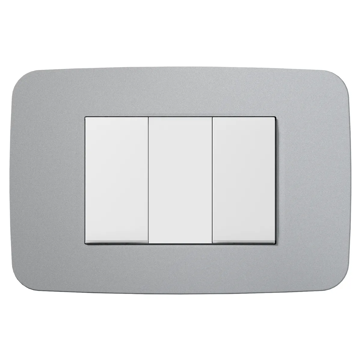 ABB - Conmutacion Doble 1M+1M Plata Origen Abb