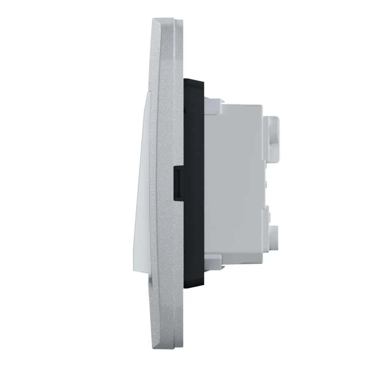 ABB - Conmutacion Doble 1M+1M Plata Origen Abb