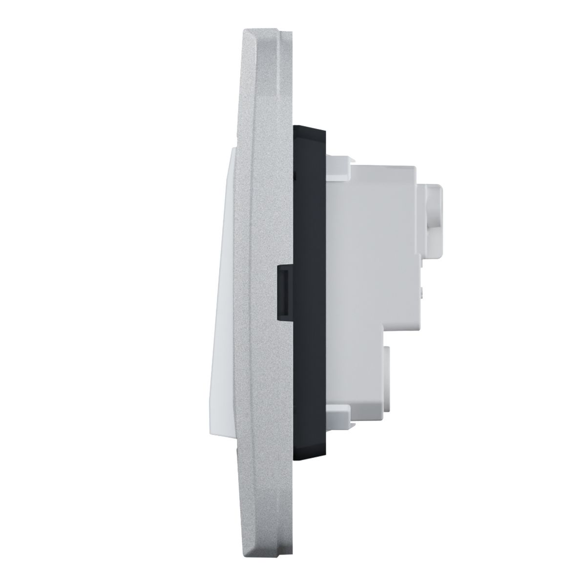 ABB - Pulsador Simple 1M Plata Origen Abb