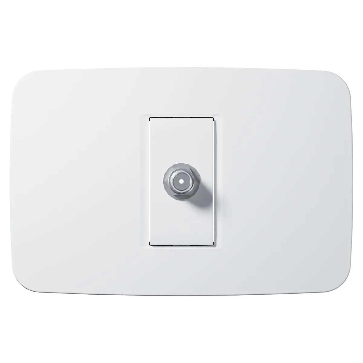 ABB - Toma Simple 1M Tv Coaxial Blanco Origen Abb