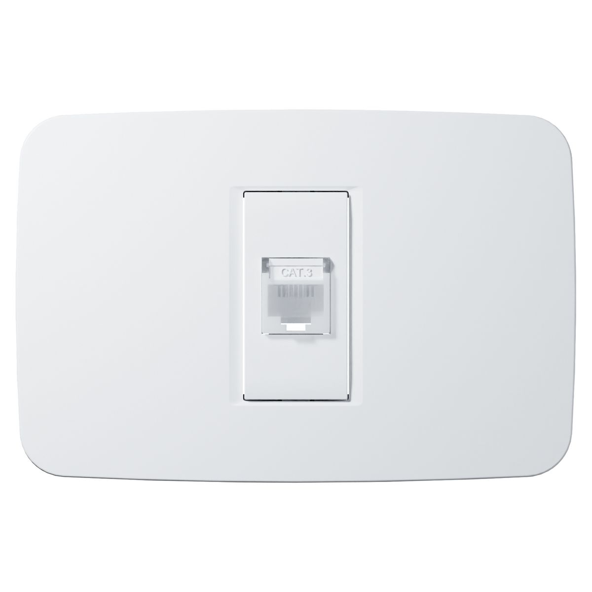 ABB - Toma Simple 1M Telefonica Rj11 Blanco Origen Abb