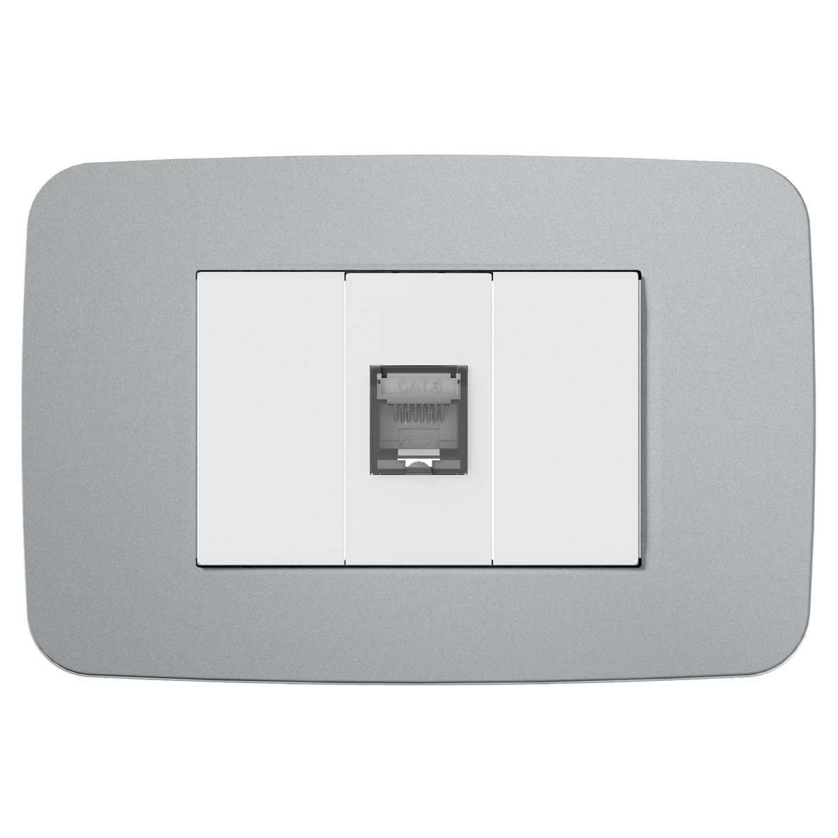 Toma Telefónica Rj45 Cat 6 Utp Origen Placa Embutida Abb, marca ABB - Foto Principal