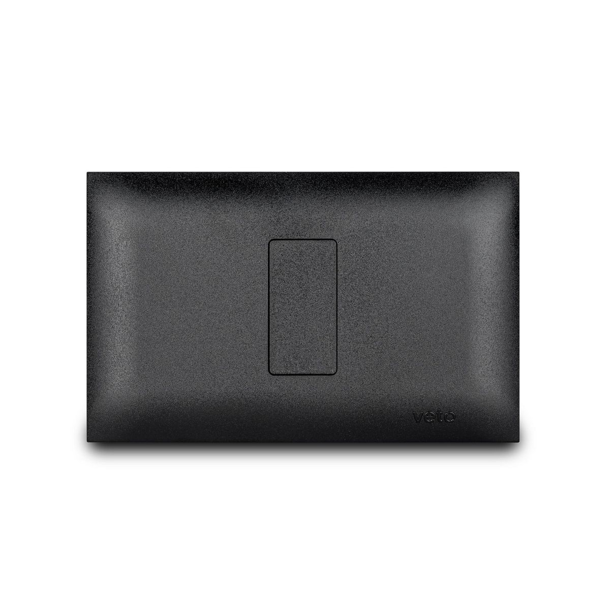 VETO - Placa Ciega Negro Viv19451