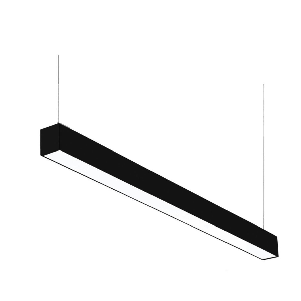LIGHTECH - Artefato Led Suspendido Negro 40W LN