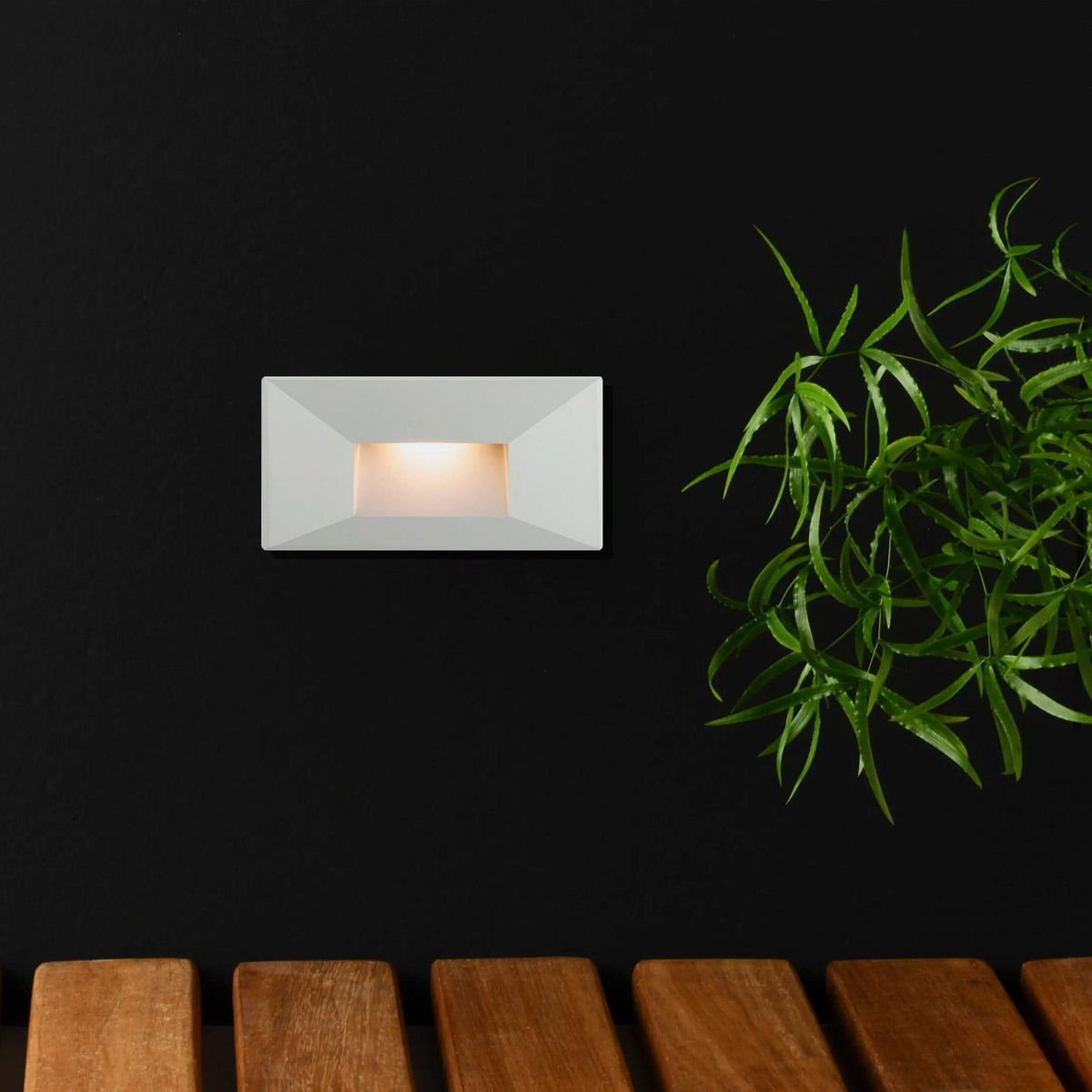 LIGHTECH - Luz Guía Pared 4W 3 Tonos IP65 Blanco