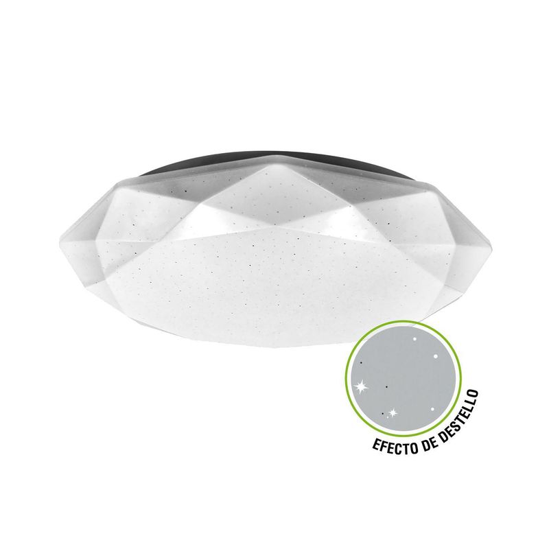 LIGHTECH - Plafón LED Luz Fría Gala Blanco 18W